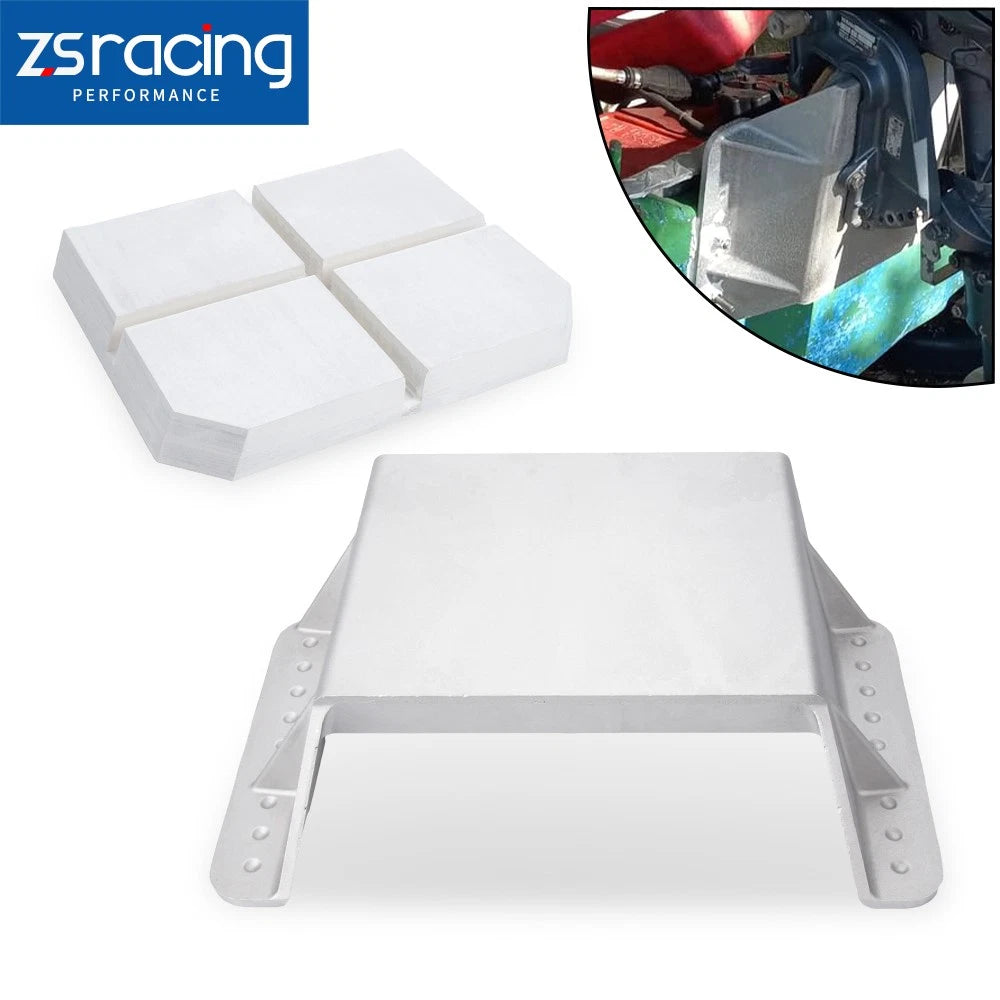 4" Mini Jacker Outboard Jack Plate for Outboard Motors Up to 35HP