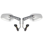 Rear View Mirrors with LED Turn Signals for Harley V-Rod VRSCF (2009–2017)