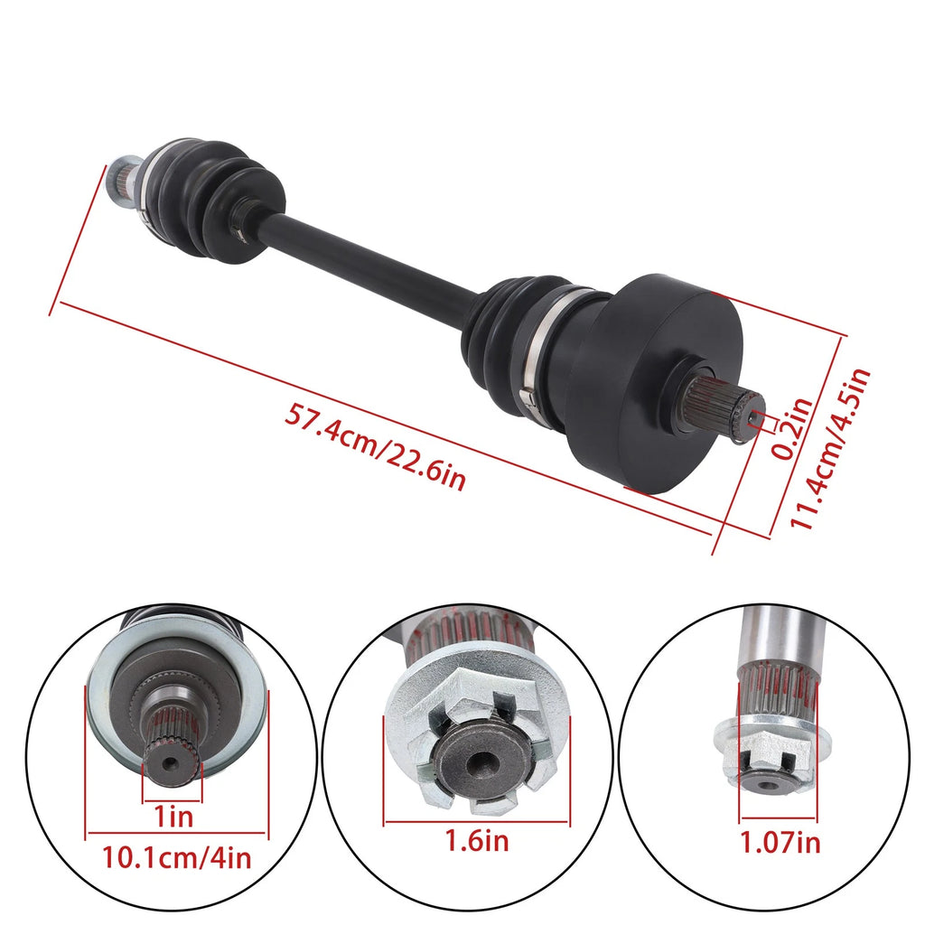 Front Left CV Axle for Arctic Cat 650 (2006-2011)