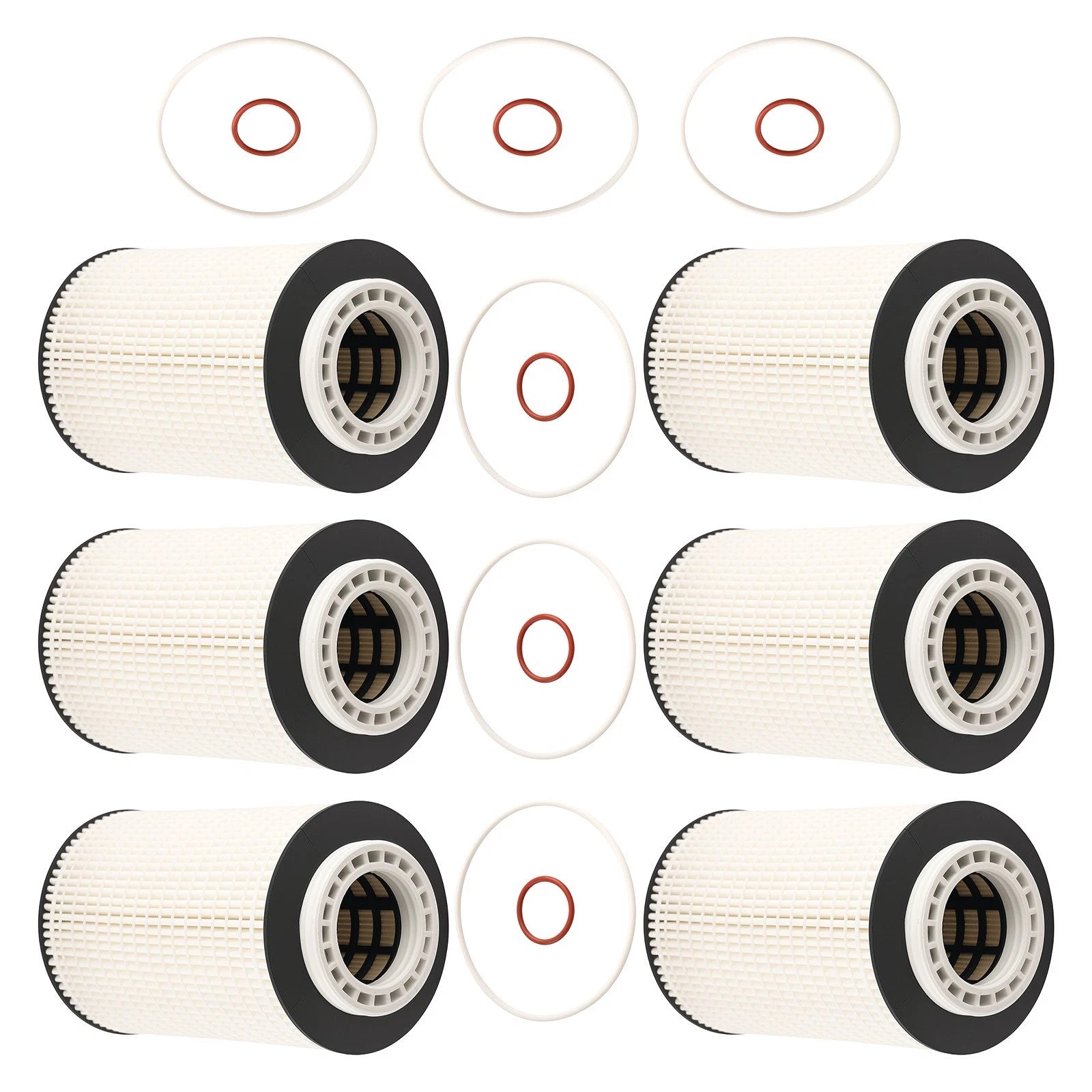 6X Oil Filter Kit for Donaldson P551088, Fleetguard LF17549, LP7498XL