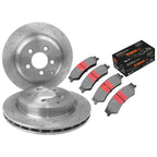 Rear Slotted Disc Rotor for Ford Fairlane Fairmont BF (2005 - 2008)
