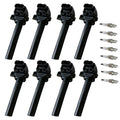 Set of 8 Ignition Coils & Spark Plugs for Lexus GS400 LS400 SC400 (1991–2000)