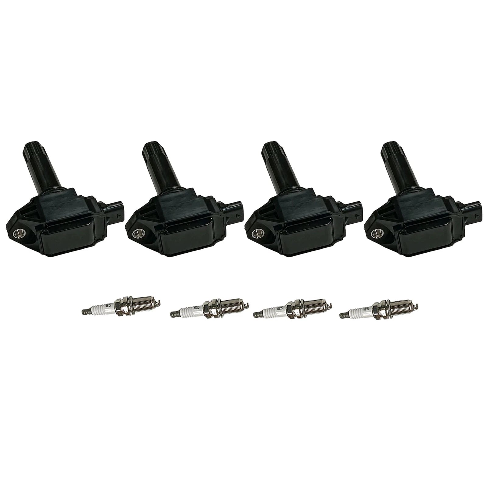 Set of 4 Ignition Coils & Iridium Spark Plugs for Subaru Forester (2014-2016)
