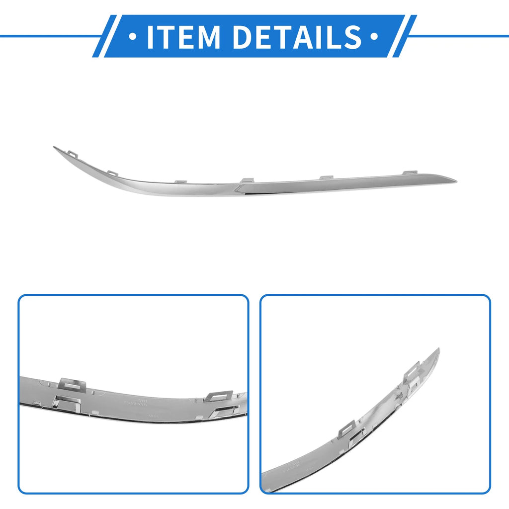 Bumper Grille Trim Garnish No. 51117362696 for BMW G12/7 Series (2016–2018)