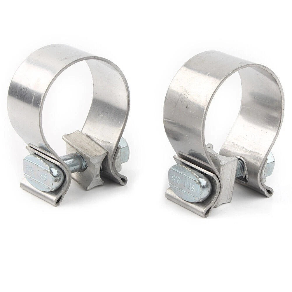Exhaust Clamp for Harley-Davidson (Fit onHeaders, Stainless Steel)