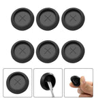 Set of 6 Rubber Thermometer Grommets for Traeger Z Grills (2017–2023)
