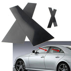 4 Pcs Door Trim Pillar Post Black Covers for MERCEDES CLS C219 (2006-2011)