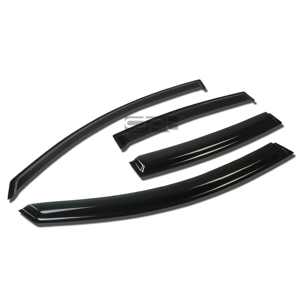 Set of 4 Smoke Tint Window Visors for VW Passat B6 B7 (2006–2008)