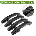 Set of 1 Exterior Door Handle Cover for Chevrolet Colorado (2015–2023) Carbon Fiber Black