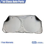 Foldable Windshield Sun Shade for Universal Fit (58"x28")
