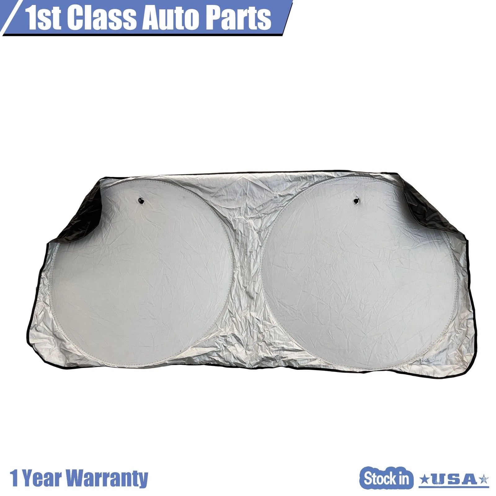 Foldable Windshield Sun Shade for Universal Fit (58"x28")