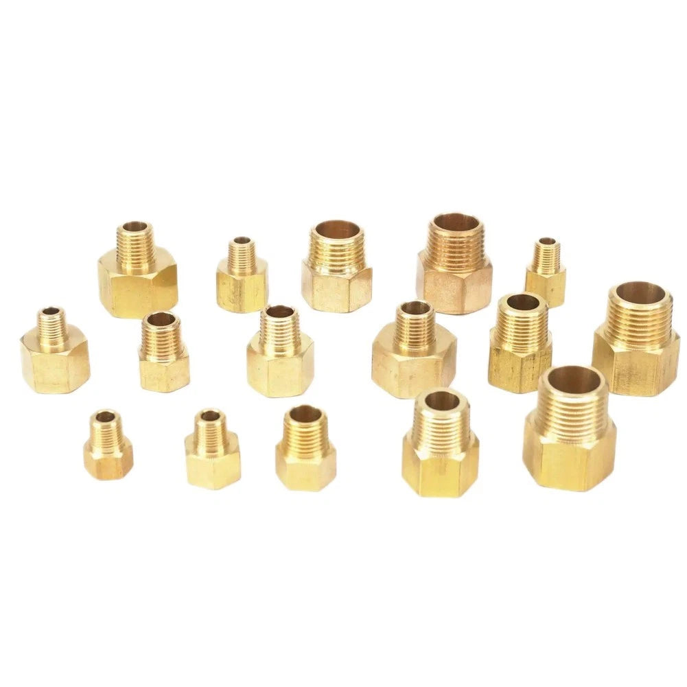Brass Hexagon Quick Connector for Quick Pipe Installations