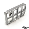 Chrome Brake Pedal Pad for Harley Dyna (2014–2016) & Softail Touring (1986–2017)