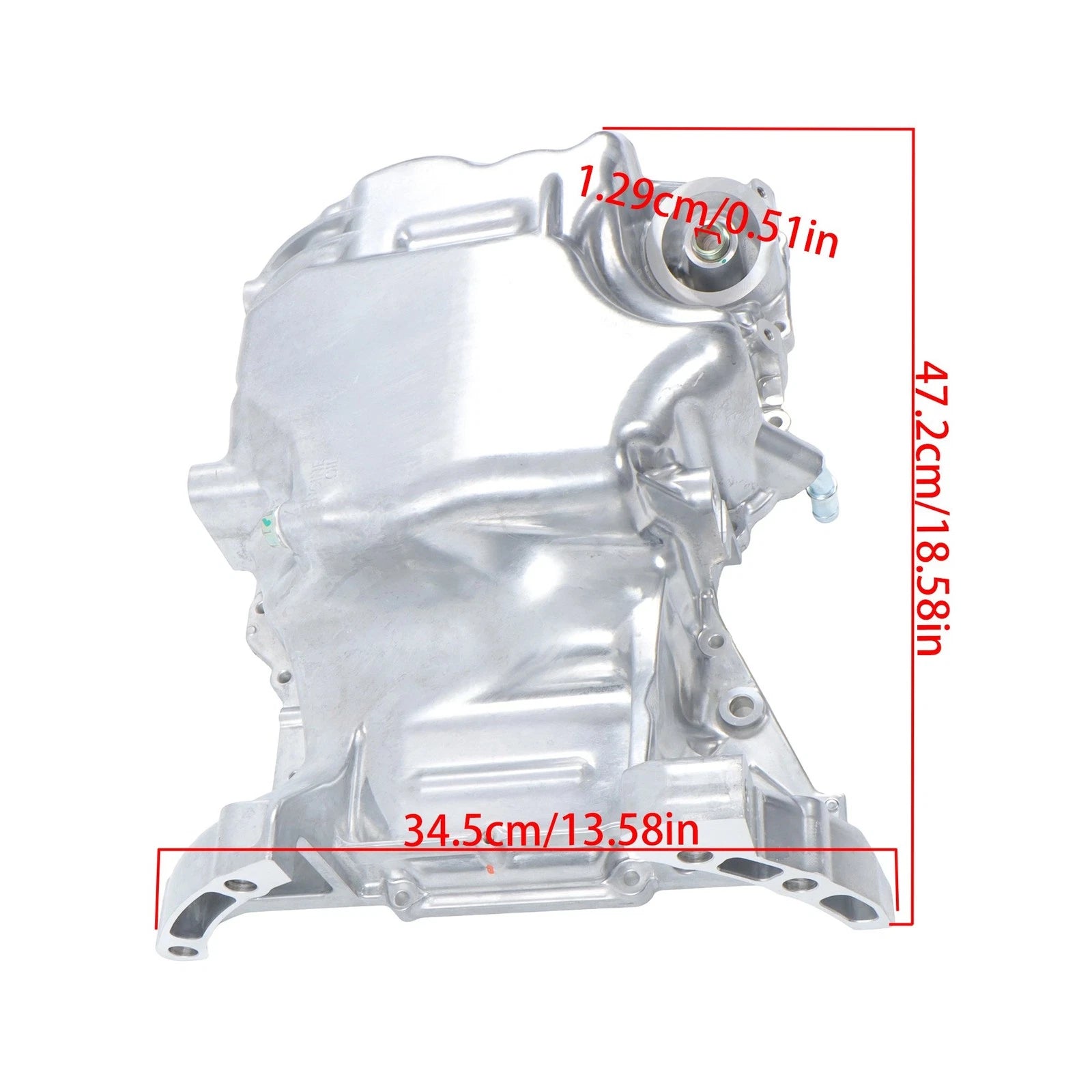 Engine Oil Pan for Honda Accord (2018–2022) 112006B2A00 Silver