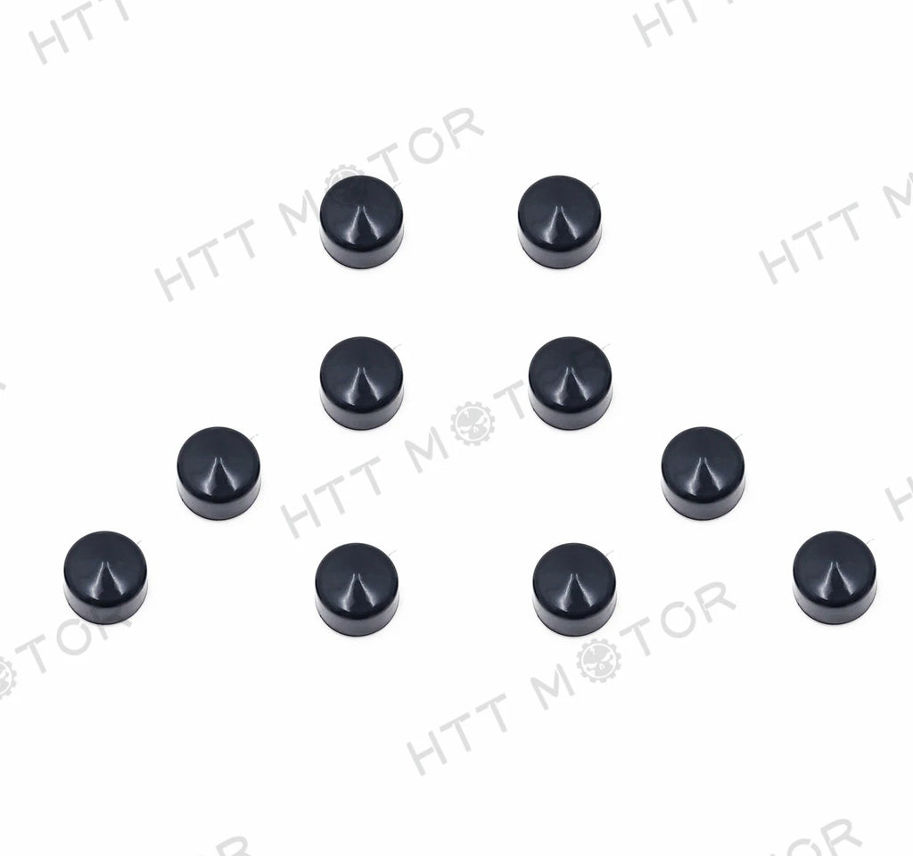10 Piece Allen Socket Bolt Cap Dress Kit for Harley