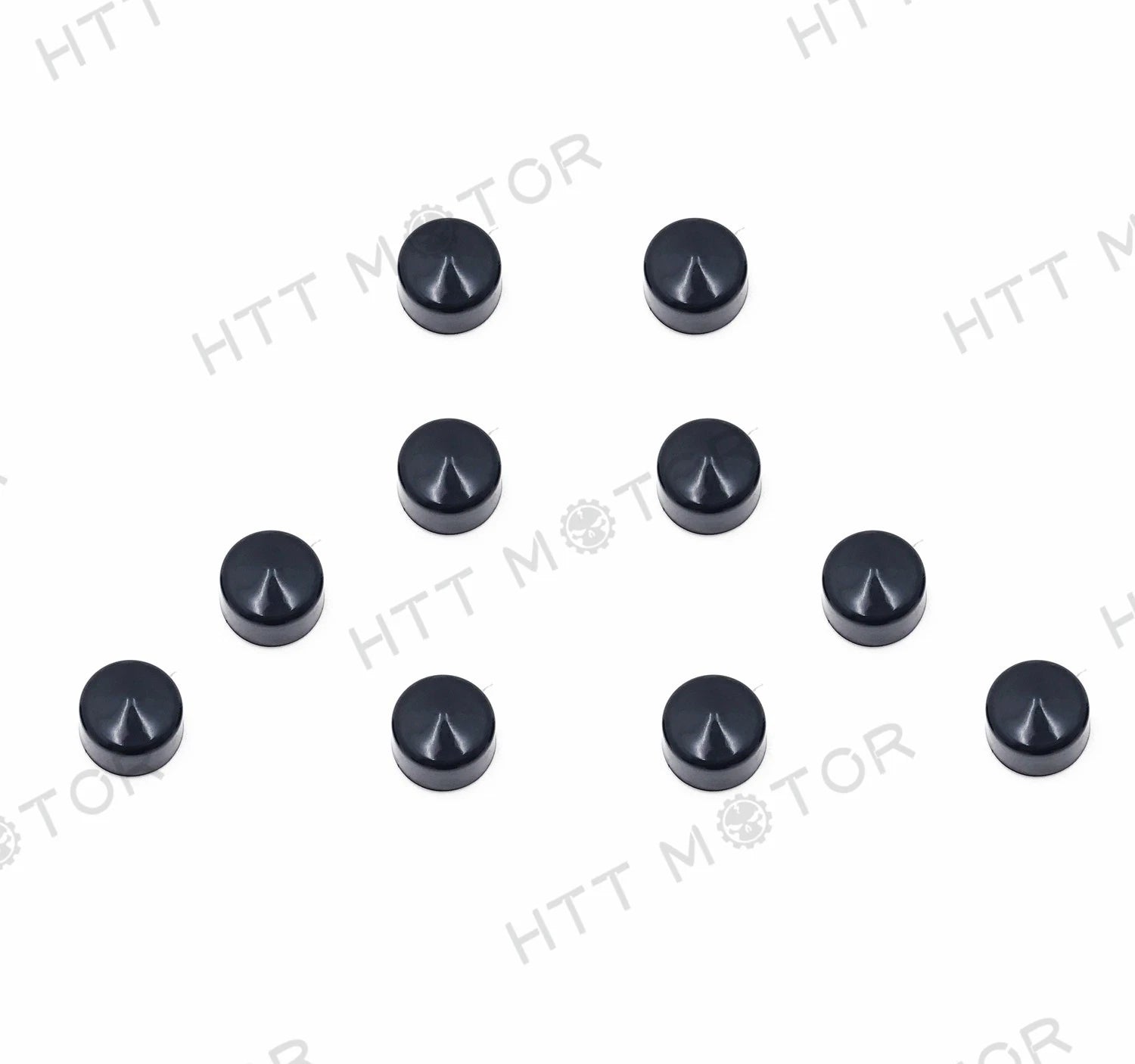 10 Piece Allen Socket Bolt Cap Dress Kit for Harley