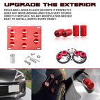 Tow Hook License Plate Air Valve Cap Release Fastener for Mazda 3 6 CX-5 (2014-2025)