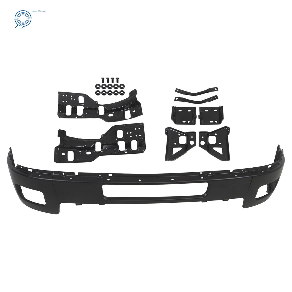8pc Front Bumper Split Brackets for Silverado 2500 3500 (2011–2014)