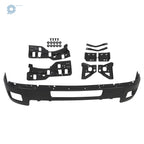 8pc Front Bumper Split Brackets for Silverado 2500 3500 (2011–2014)