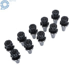 10pcs CAT40 ER32 70mm Collet Chuck CNC Mill Tool Holder Set