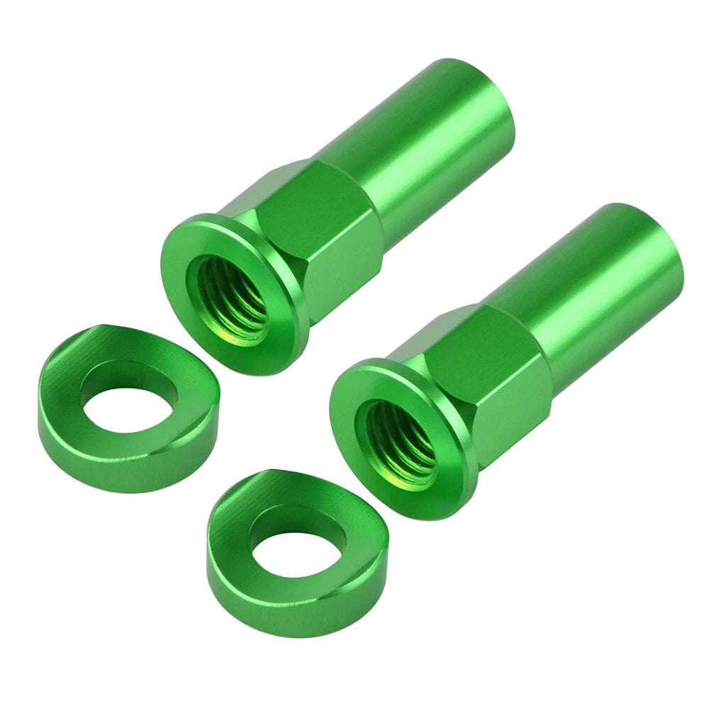 CNC Rim Lock Nuts Washers for Kawasaki KX KXF KDX KLX KFX (80–450)