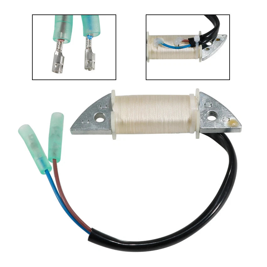 Charge Coil for Yamaha Outboard 9.9HP 13.5HP 15HP (63V-85520-00, 63V-85520-01)
