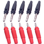 Solderless Banana Connector Adapter for Electrical Testing (2X)
