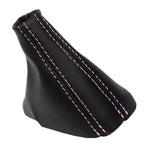 Automatic Shift Boot for Audi Q5 (2009–2017) - Leather Synthetic, Pink Stitch
