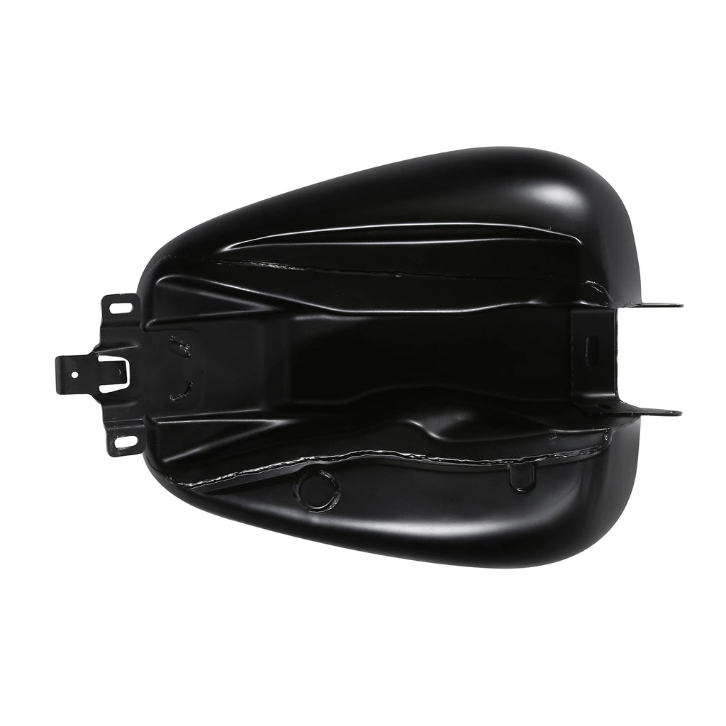 6 Gallon Fuel Gas Tank for Harley Touring Glide (2008–2024) Black Denim