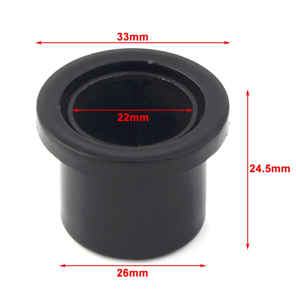 16Pcs A-Arm Bushing Kit for Can-Am Maverick 1000 (2013–2023) X3706201659 Black