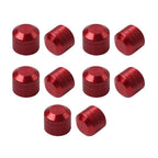 10 x Engine Cover Bolts Screw Caps CNC Red for Harley Twin Cam Electra Glide Dyna