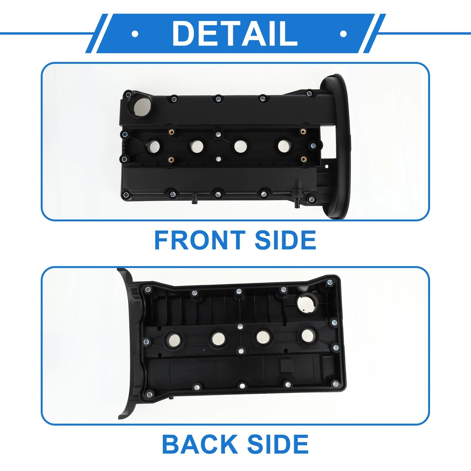Front Engine Valve Cover w/ Gasket No. 25192208 for Chevrolet Aveo (2003–2013)