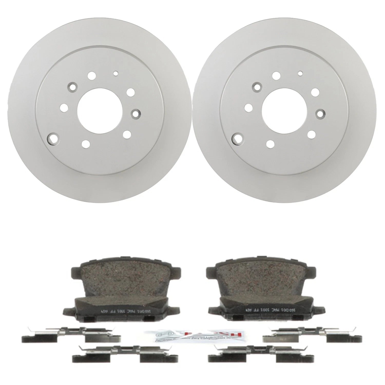 Bosch 302mm Disc Brake Rotors & Ceramic Pads Kit for Mazda CX-7 (2012)
