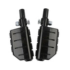 Black Passenger Footpeg Clevis Mount for Harley Heritage Softail (2000-2006)