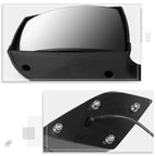 Amber Sequential LED Signal Side Hood Mirrors for Volvo VN Series (2004–2017)