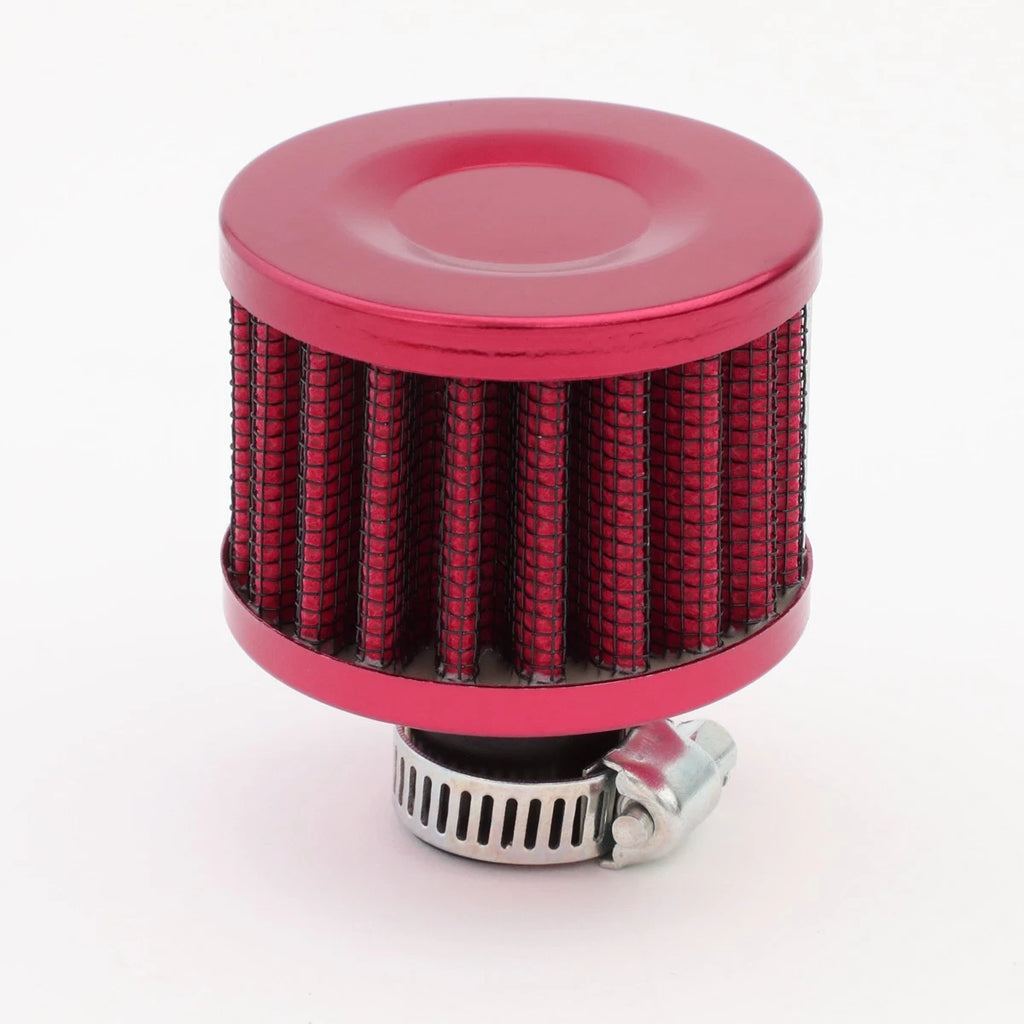 Aluminum Engine Oil Catch Tank 140ml + Filter for Universal Fit (1/2" & 5/8")