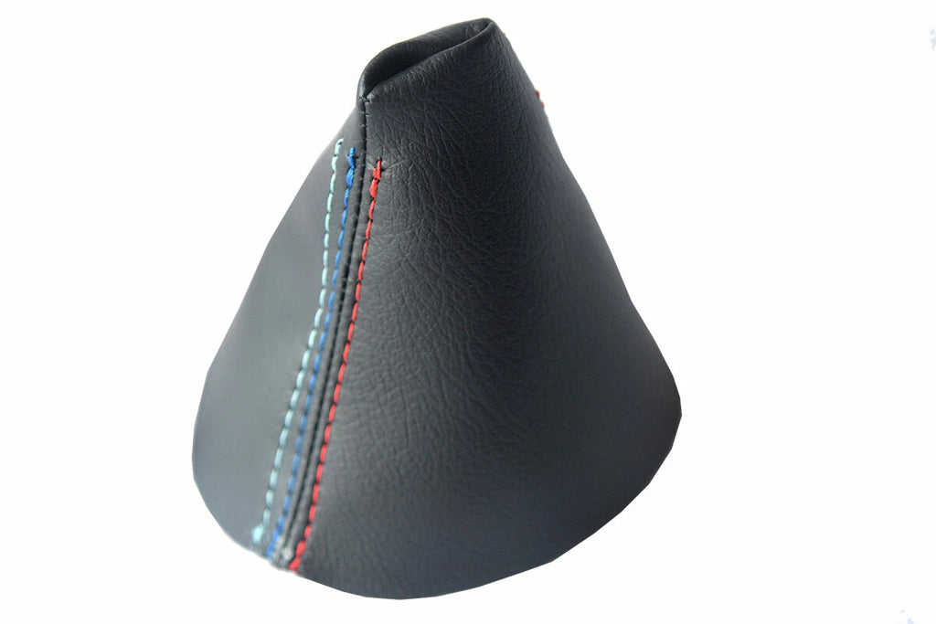 Leather Automatic Shift Boot Cover for BMW X3 E83 (2003–2010) Black