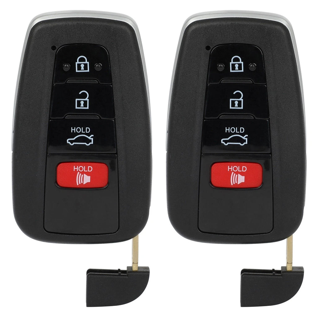 2 Replacement Keyless Entry Remote Fob for Toyota Avalon (2018–2020) HYQ14FBC