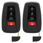 2 Replacement Keyless Entry Remote Fob for Toyota Avalon (2018–2020) HYQ14FBC
