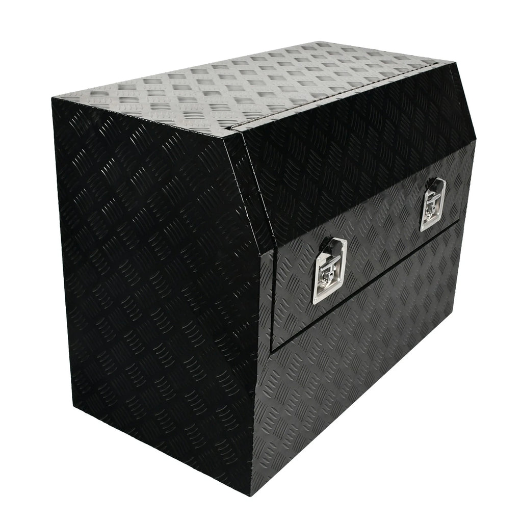 Black Aluminum Tool Box for Pickup Truck (39"x20"x27.5")