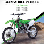 Guard Set Shrouds 2 x for Kawasaki KX125/KX250 (1994–2004)