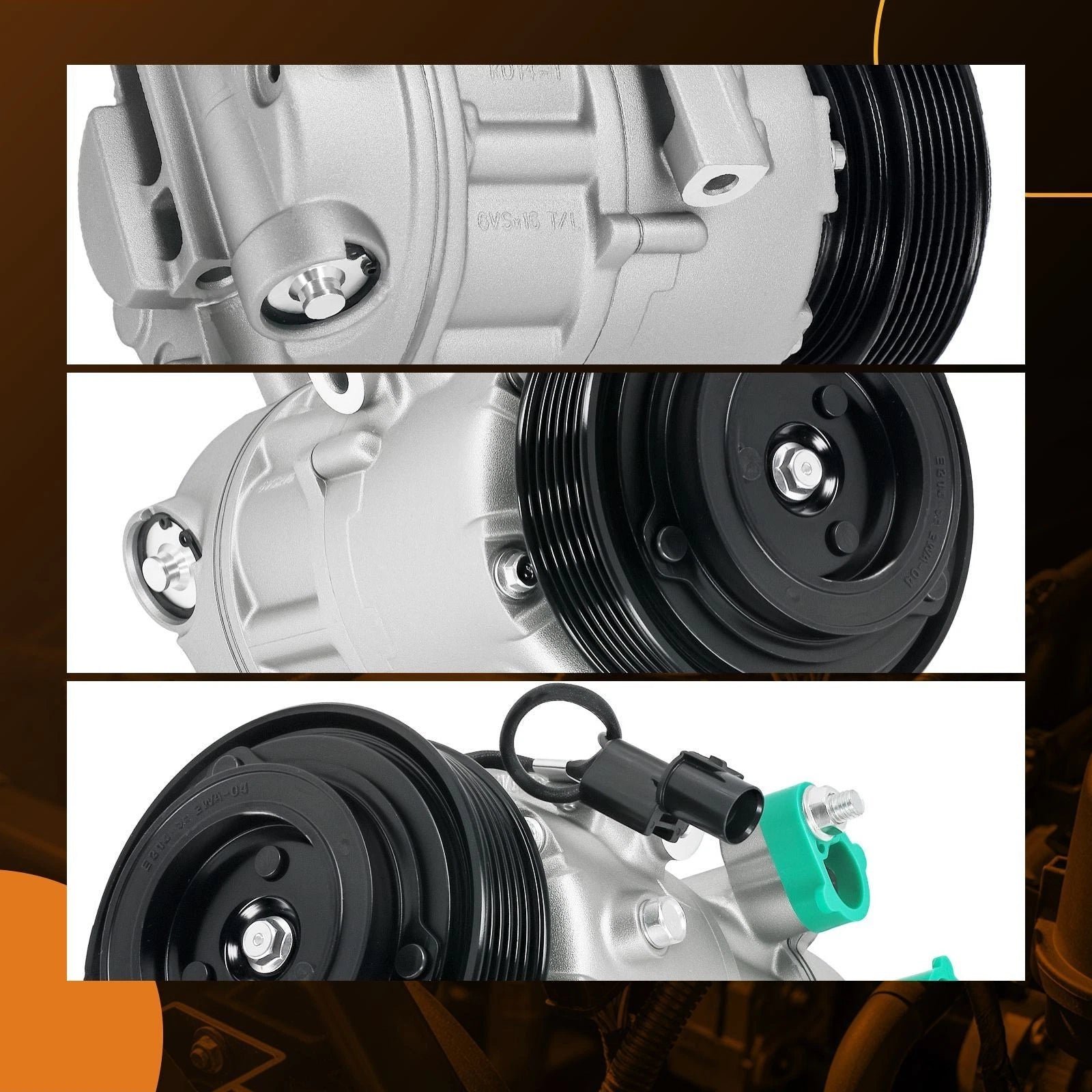 Air Conditioning Compressor for Kia Forte/Forte5/Forte Koup (2014–2018)