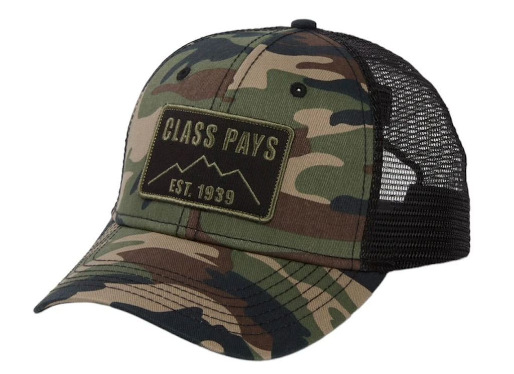 Insignia Camo Mesh Hat/Cap for Peterbilt Trucks (Est. 1939)