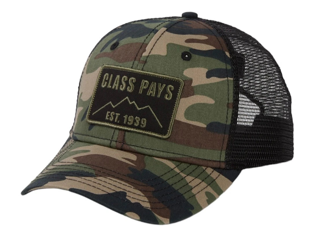 Insignia Camo Mesh Hat/Cap for Peterbilt Trucks (Est. 1939)