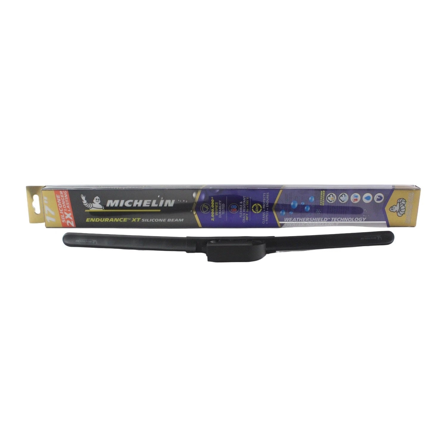 Set of 2 Michelin Endurance XT Beam 17" Wiper Blades for All-Weather
