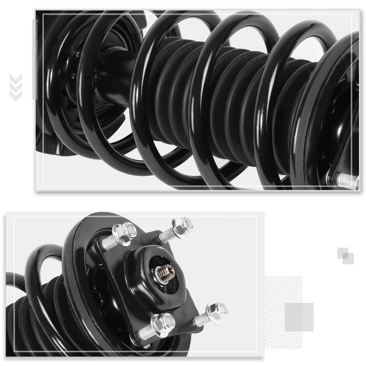 Complete Front Struts Assembly w/Coil Spring for Ford Escape/Mazda Tribute (2001–2012)