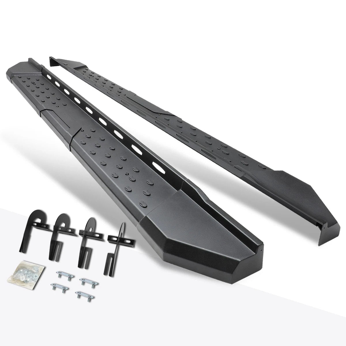 Set of 2 Side Step Nerf Bars for Ford F150 Super Crew Cab (2004–2008)