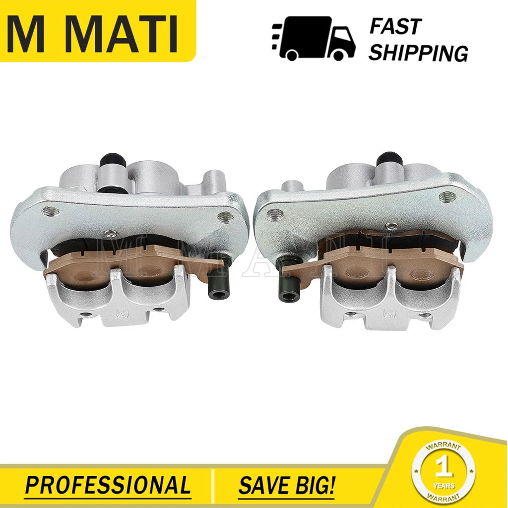 Set of 2 Front Left & Right Brake Calipers for Can Am Commander Max 800R 1000R (2017–2018)