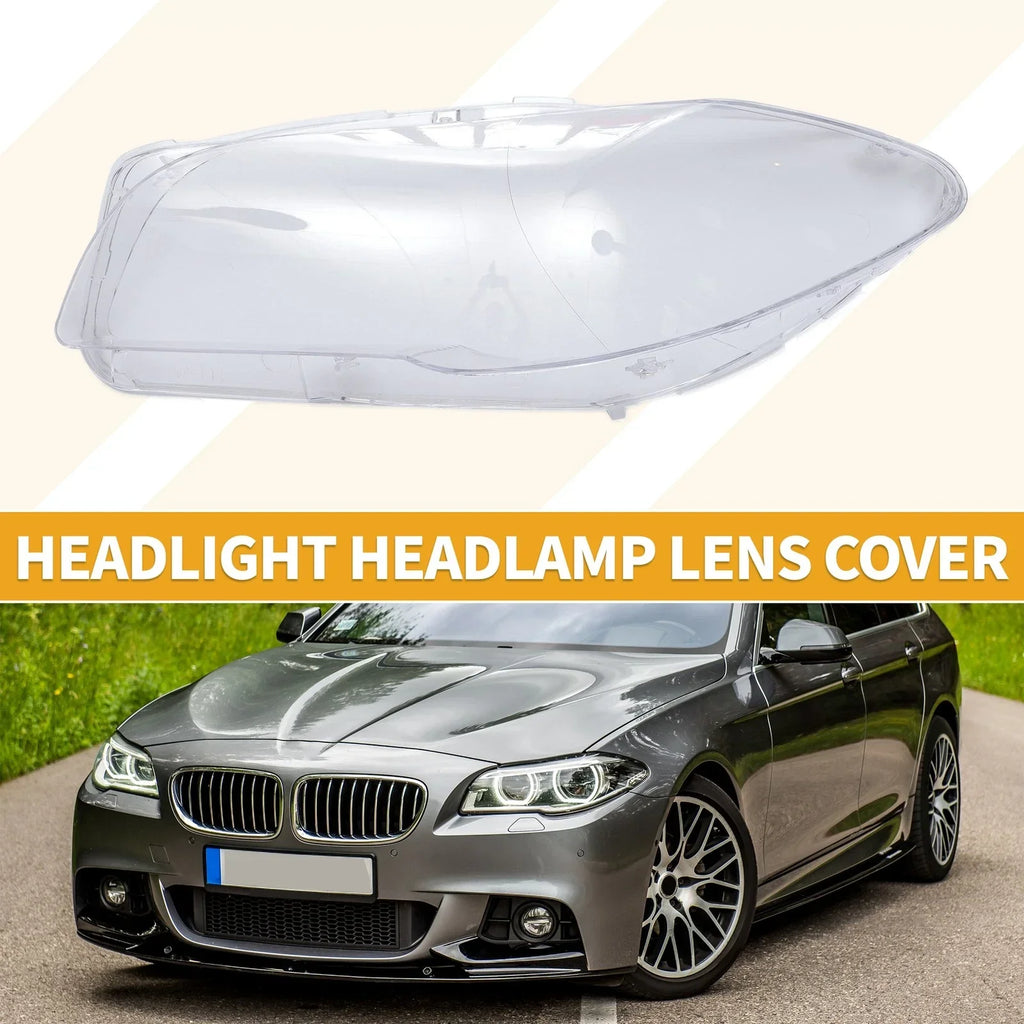 1 x Car Front Left Headlight Lens Cover for BMW 528i (2011-2011)