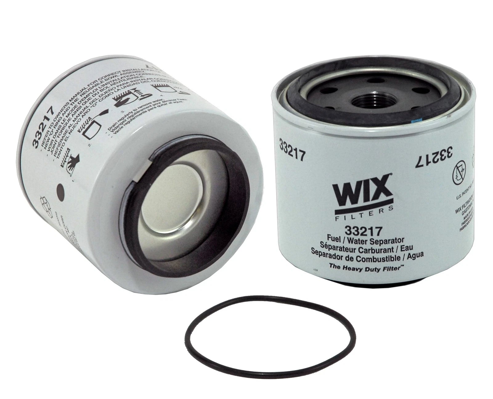 WIX Fuel Water Separator Filter 33217 for